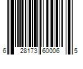 Barcode Image for UPC code 628173600065