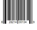 Barcode Image for UPC code 628214001349