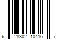 Barcode Image for UPC code 628302104167