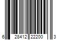 Barcode Image for UPC code 628412222003