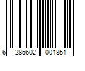 Barcode Image for UPC code 6285602001851