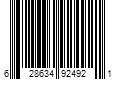 Barcode Image for UPC code 628634924921