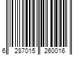 Barcode Image for UPC code 6287015260016