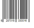 Barcode Image for UPC code 6287015330016