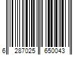 Barcode Image for UPC code 6287025650043