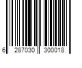 Barcode Image for UPC code 6287030300018