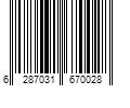 Barcode Image for UPC code 6287031670028