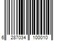 Barcode Image for UPC code 6287034100010