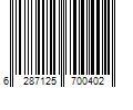 Barcode Image for UPC code 6287125700402