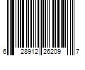 Barcode Image for UPC code 628912262097