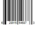 Barcode Image for UPC code 628915546873