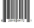 Barcode Image for UPC code 628915641721