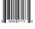 Barcode Image for UPC code 628942471735