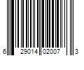 Barcode Image for UPC code 629014020073