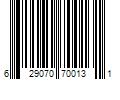 Barcode Image for UPC code 629070700131