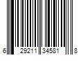 Barcode Image for UPC code 629211345818