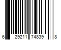 Barcode Image for UPC code 629211748398