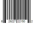 Barcode Image for UPC code 629227221502