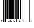 Barcode Image for UPC code 629312157778