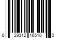 Barcode Image for UPC code 629312165100