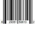 Barcode Image for UPC code 629351586102