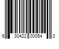 Barcode Image for UPC code 630422000540