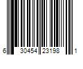 Barcode Image for UPC code 630454231981