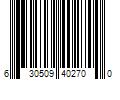 Barcode Image for UPC code 630509402700