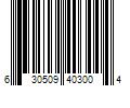 Barcode Image for UPC code 630509403004