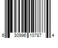 Barcode Image for UPC code 630996107874