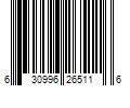 Barcode Image for UPC code 630996265116