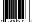 Barcode Image for UPC code 630996501948