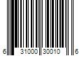 Barcode Image for UPC code 631000300106