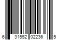 Barcode Image for UPC code 631552022365. Product Name: 