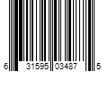 Barcode Image for UPC code 631595034875