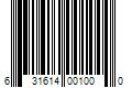 Barcode Image for UPC code 631614001000