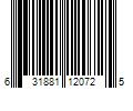 Barcode Image for UPC code 631881120725