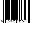 Barcode Image for UPC code 631899222541