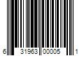 Barcode Image for UPC code 631963000051