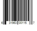 Barcode Image for UPC code 631963001157