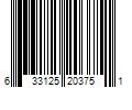 Barcode Image for UPC code 633125203751