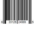 Barcode Image for UPC code 633125249995