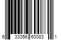 Barcode Image for UPC code 633356600831