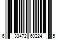 Barcode Image for UPC code 633472602245