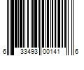 Barcode Image for UPC code 633493001416