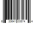 Barcode Image for UPC code 633641035744