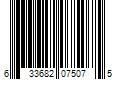 Barcode Image for UPC code 633682075075