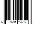 Barcode Image for UPC code 633731226557