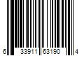 Barcode Image for UPC code 633911631904