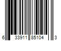 Barcode Image for UPC code 633911851043